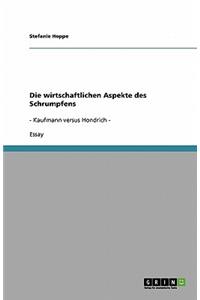 Die wirtschaftlichen Aspekte des Schrumpfens