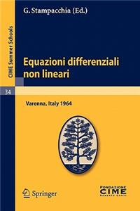 Equazioni Differenziali Non Lineari