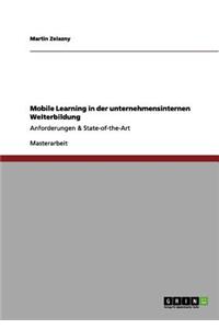 Mobile Learning in der unternehmensinternen Weiterbildung