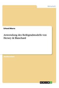 Anwendung des Reifegradmodells von Hersey & Blanchard