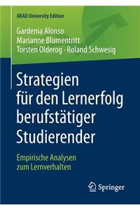 Strategien Für Den Lernerfolg Berufstätiger Studierender