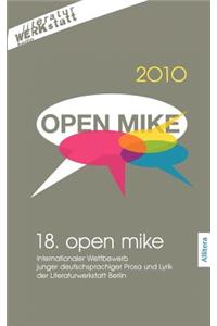 18. open mike
