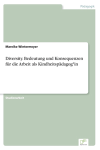 Diversity. Bedeutung und Konsequenzen für die Arbeit als Kindheitspädagog*in