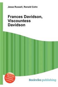 Frances Davidson, Viscountess Davidson