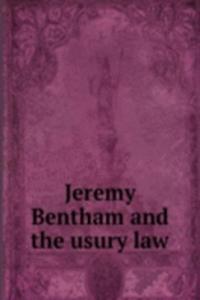 Jeremy Bentham and the usury law