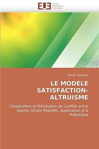 Modele Satisfaction-Altruisme