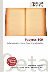 Papyrus 109