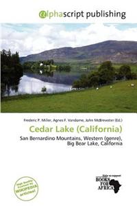 Cedar Lake (California)