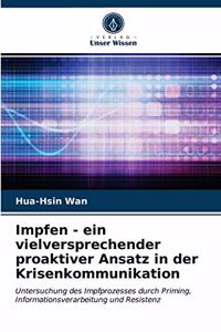 Impfen - ein vielversprechender proaktiver Ansatz in der Krisenkommunikation