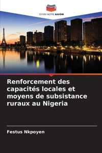 Renforcement des capacités locales et moyens de subsistance ruraux au Nigeria