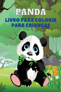 Panda Livro para Colorir para Crianças