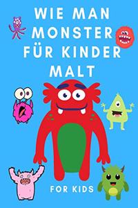Wie man Monster für Kinder malt