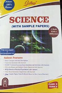 Golden Science with sample papers Class-X Term-II