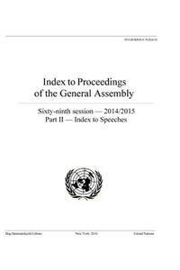 Index to Proceedings of the General Assembly 2014/2015