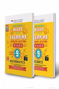 Oswaal NCERT Problems Solutions Exemplar Class 9 (2 Book Sets) Maths & Science (For Exam 2023)