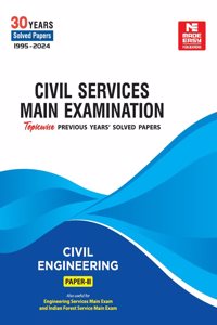 CSE Mains 2025: Civil Engineering Solved Paper-2 [Paperback] MADE EASY Team [Paperback] MADE EASY Team [Paperback] MADE EASY Team
