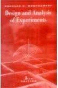 Design And Analysis Of Experiments 5E