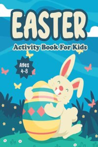Easter Activity Book For Kids Age 4-8