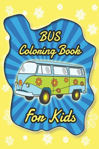 Bus Coloring Book For Kids