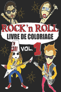 Livre de Coloriage Rock N Roll