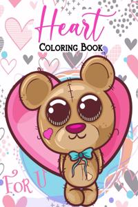 Heart Coloring Book