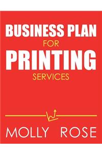 Business Plan For Printing Services