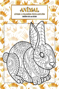 Livres à colorier pour adultes - Moins de 10 euro - Animal