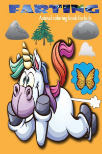 Farting Animal coloring book for kids