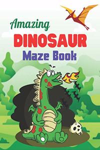 Amazing Dinosaur Maze Book