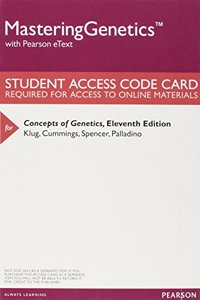 Mastering Genetics with Pearson Etext -- Valuepack Access Card -- For Concepts of Genetics