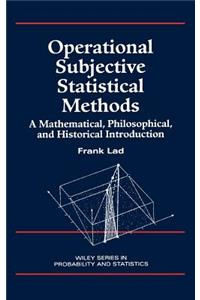 Operational Subjective Statistical Methods