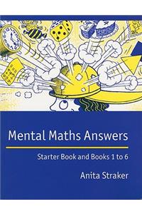 Mental Maths Answers