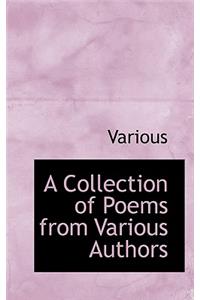 A Collection of Poems from Various Authors
