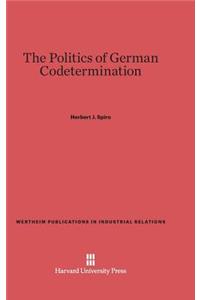 The Politics of German Codetermination