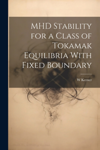 MHD Stability for a Class of Tokamak Equilibria With Fixed Boundary