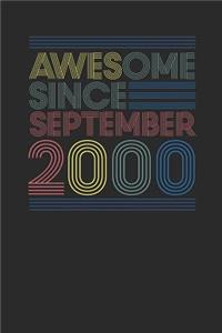 Awesome Since September 2000