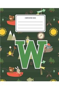 Composition Book W