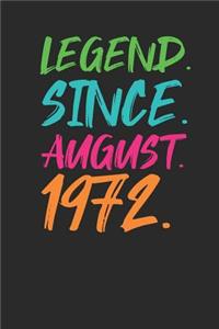 Legend Since August 1972