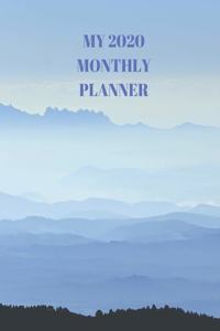 My 2020 Monthly Planner