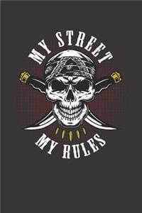 Pirate Skull Notebook Journal