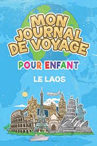 Mon Journal de Voyage le Laos Pour Enfants