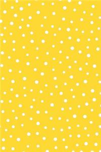 Trendy Polka Dots Design Notebook