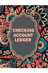 Checking Account Ledger