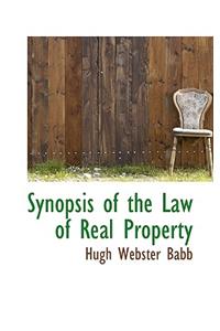 Synopsis of the Law of Real Property