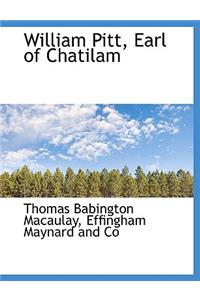 William Pitt, Earl of Chatilam