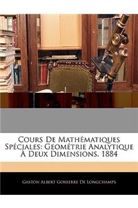 Cours De Mathématiques Spéciales