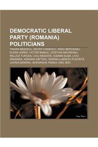Democratic Liberal Party (Romania) Politicians