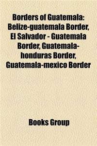 Borders of Guatemala