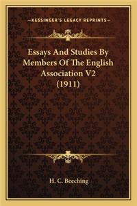 Essays And Studies By Members Of The English Association V2 (1911)