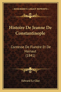 Histoire De Jeanne De Constantinople
